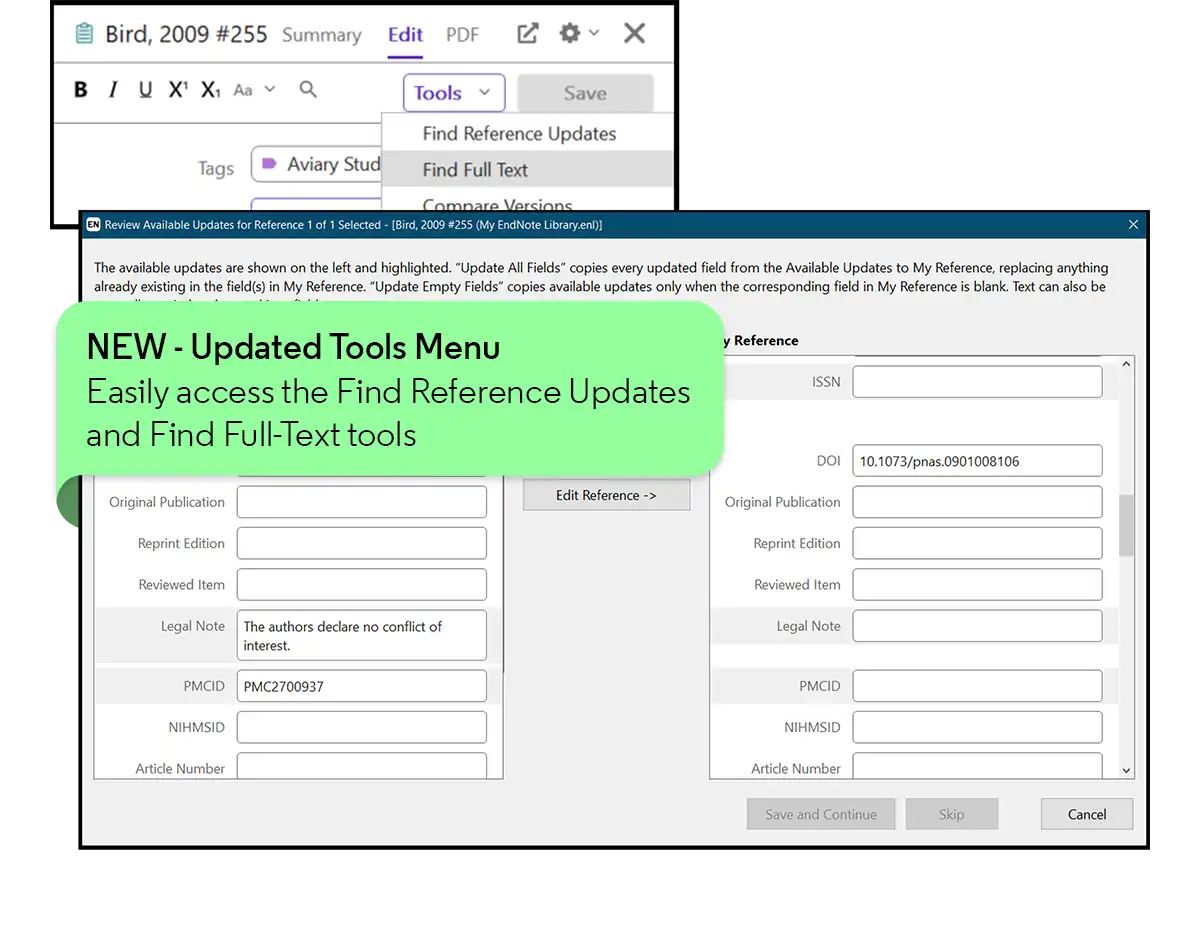 Find Full Text (FFU / FFT)