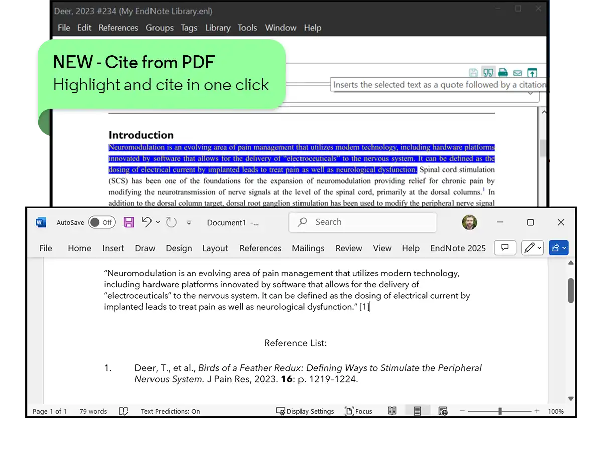 Cite a PDF